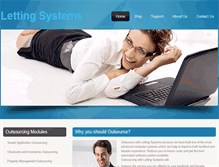 Tablet Screenshot of lettingsystems.com